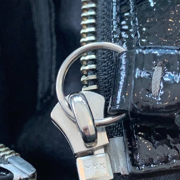 Coach  Black Patent Leather Tote - Picture 10 of 10